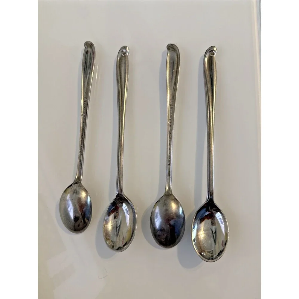 Estate PRINCESS JAN Solid Stainless Japan Glossy Silverware Flatware IceTea Set
